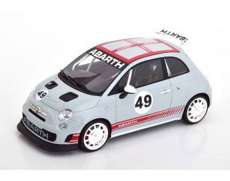 FIAT Abarth 500 Asetto Corse Presentation (2022), grey red white