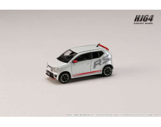 SUZUKI Alto Turbo RS (HA36S) RS Decal Tune, pearl white