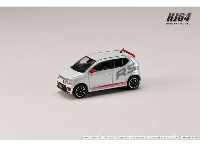 SUZUKI Alto Turbo RS (HA36S) RS Decal Tune, pearl white