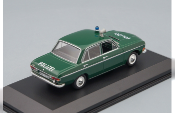 AUDI 72 4 doors Polizei (1965), green