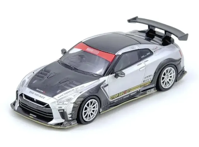 NISSAN GT-R R35 Top Secret Tokyo Auto Salon Hong Kong (2025), grey