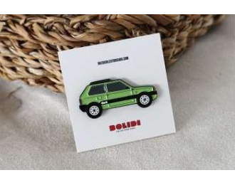 Значок Pin Fiat Panda 4x4, mint green