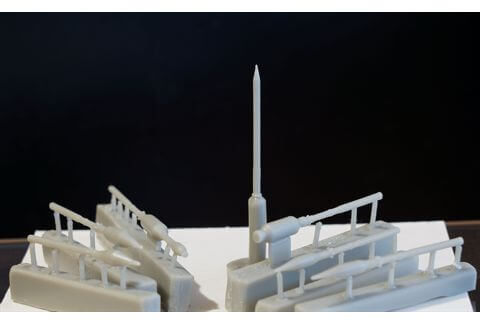 Аксессуары для моделей военной техники Выстрелы гранатомёта РПГ-7, 7 шт.