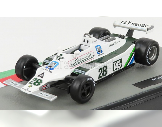 WILLIAMS F1 Fw07 N 28 Season 1979 Clay Regazzoni, White Green