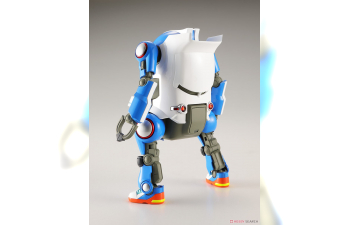 Сборная модель Японский механоробот 20 MechatroWeGo No.05 SPORTS “Blue” (синий) (Limited Edition)