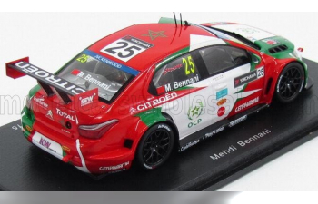 CITROEN C-elysee Wtcc №25 4th R1 Race Of Marocco (2015) M.Bennani, Red White Green