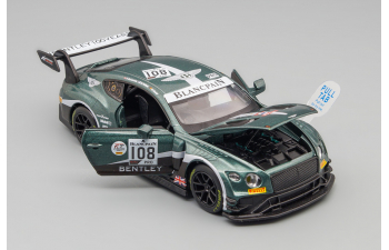 BENTLEY Continental GT3 #108 M.Soulet, M.Palttala, A.Buncombe, green