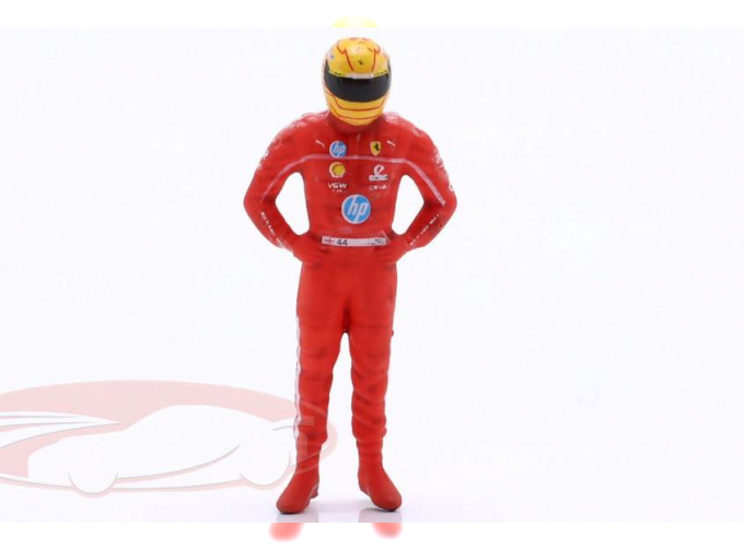 Фигурка Lewis Hamilton #44 Scuderia Ferrari Formula 1 2025