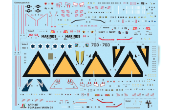 Сборная модель Самолет F-21A LION / KFIR C.1