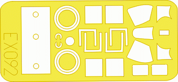 Окрасочная маска Американский истребитель-бомбардировщик Grumman F4F-4 Wildcat