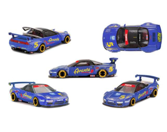 Honda NSX TAMIYA x KAIDO HOUSE*AVANTE* V1, blue/yellow