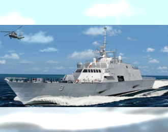 Сборная модель USS ‘Fort Worth’ (LCS-3)