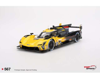 Cadillac V-Series R #1 Cadillac Racing Daytona 24hrs, yellow/black 2024