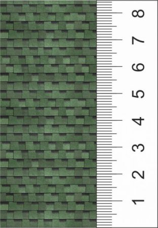 Самоклеящаяся гибкая черепица для макета