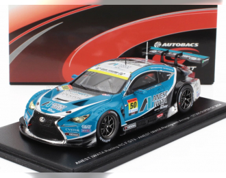 LEXUS Rc F Gt3 Anest Iwata Racing №50 Gt300 Class Super Gt (2024) Igor Omura Fraga - Yuga Fururtani, Light Blue White