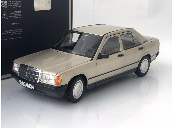 MERCEDES-BENZ 190 E - 1982 , smoke silver