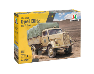 Сборная модель OPEL Blitz Type A 4x4 Truck Military 2-assi 1942
