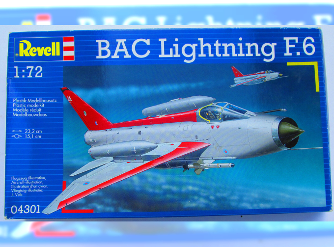 Сборная модель BAC Lightning F.6