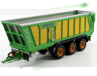 JOSKIN Silo-cargo Space2 590t - Trailer For Tractor, Yellow Green