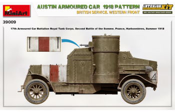 Сборная модель Austin Armoured Car 1918 Pattern. British Service. Western Front. Interior Kit