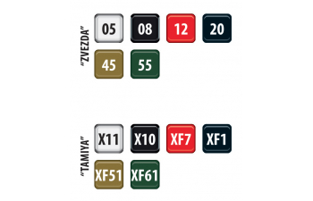 Сборная модель Советский основной боевой танк Т-62