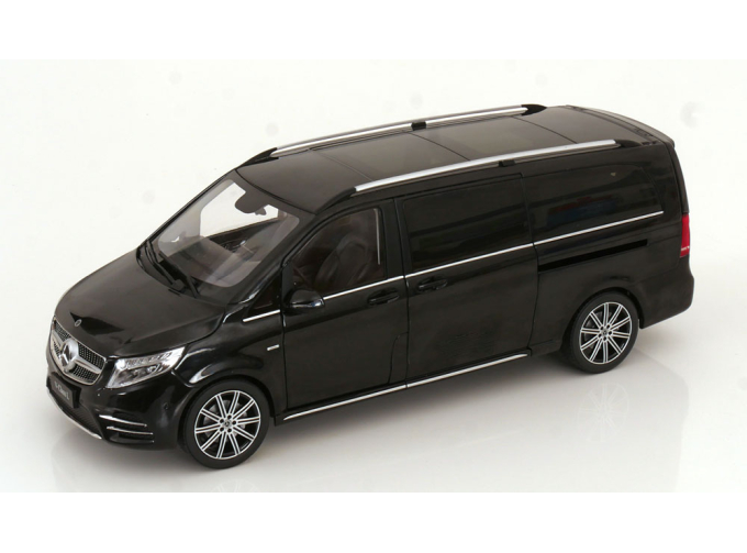 MERCEDES-BENZ V-Klasse L long version, black-metallic