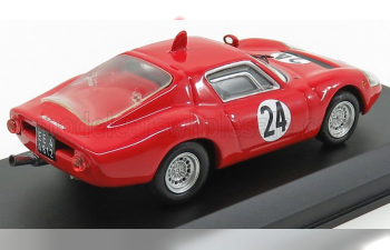 FIAT Abarth OT 1300 N24 Winner Trento-bondone (1968) Karl Federhofer, red