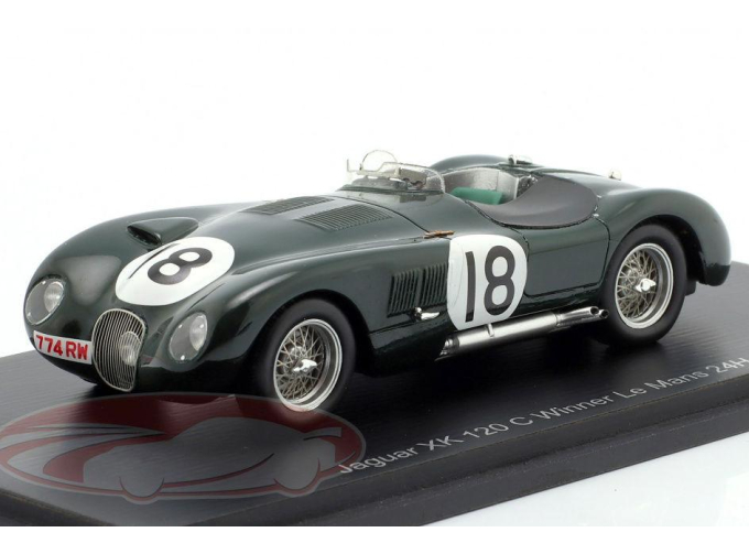 JAGUAR  XK 120C #18 Winner 24h LeMans Tony Rolt, Duncan Hamilton (1953)