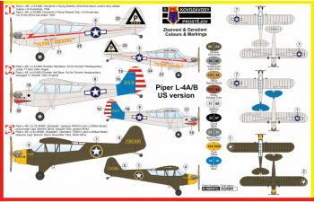 Сборная модель PIPER L-4A/B