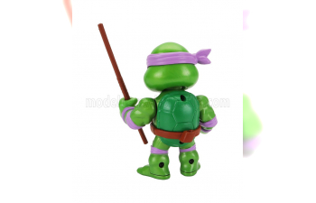 FIGURES Donatello Ninja Turtles - Tartarughe Ninja - Cm. 10.0, Green Yellow