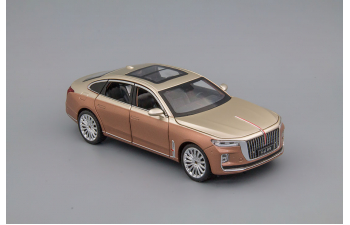 FAW Hongqi H9, gold / peach