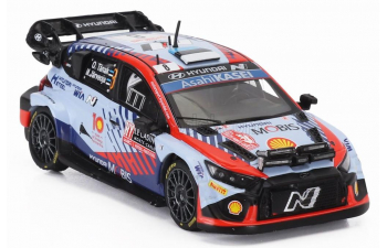 HYUNDAI i20 N Rally1 #8 - Rallye Monte-Carlo (2024) Tanak - Jarveoja