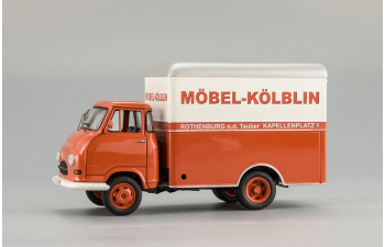 HANOMAG Kurier "Mobel Koblin" (1960), orange / white