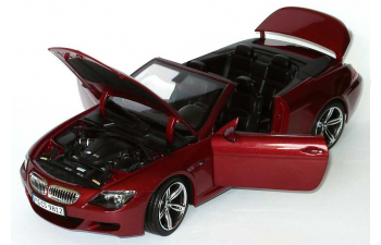 BMW 6er Cabrio E64 (2004), indianapolis rot met.