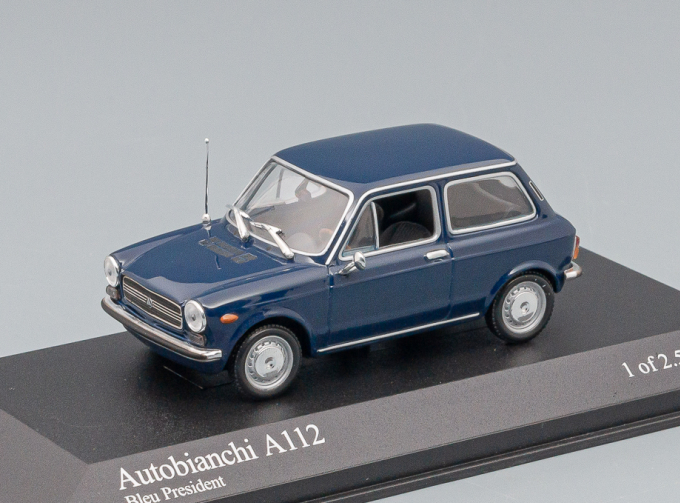 AUTOBIANCHI A112 (1974), dark blue