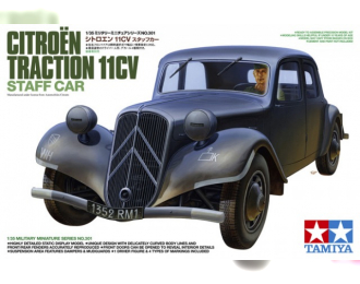 Сборная модель CITROEN Traction 11CV, с фигурой водителя