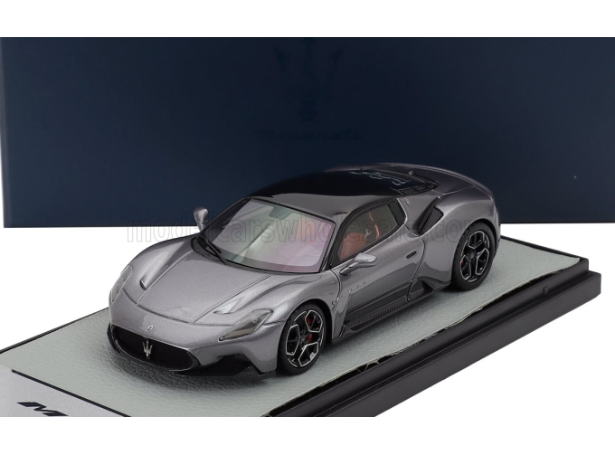 MASERATI Mc20 Gloss Black Roof (2020), Grigio Mistero - Grey Met Black