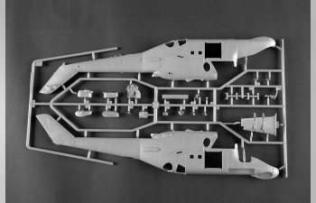 Сборная модель Вертолёт Ми-24П Hind