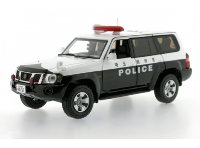 NISSAN Patrol / Safari Japan Police Car (2005), white / black