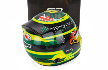 BELL HELMET F1 Australian Gp Team Mclaren Mastercard №81 Oscar Piastri (2026), Yellow Green