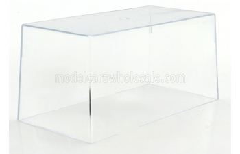 VETRINA DISPLAY BOX Only Transparent Cover For 1/43 Scale Auto-indimenticabili-rba Collection - Solo Copertura Trasparente - Lungh.length Cm 13.0 X Largh.width Cm 6.7 X Alt.height Cm 6.2 (altezza Interna Interior Height Cm 6.1), Plastic Display