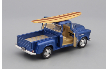 CHEVROLET Stepside Pick-up Surfboard (1955), blue