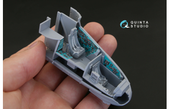 3D Декаль интерьера кабины Мu-24П