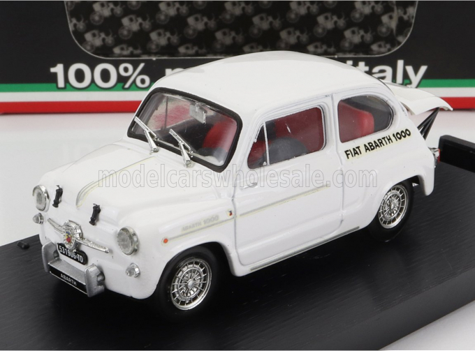 FIAT 600 1000 ABARTH RADIATORE MONTECARLO (1963), WHITE