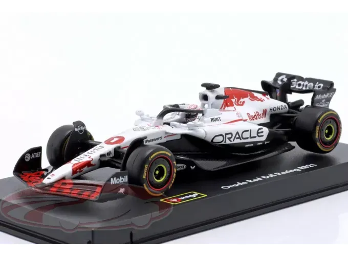 RED BULL  Racing RB21 Pole Position & Winner Japanese GP (Suzuka) Formula 1 Max Verstappen (2025), white