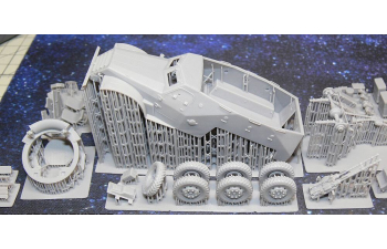 Сборная модель Бронетранспортер БТР-152А с ЗТПУ-2