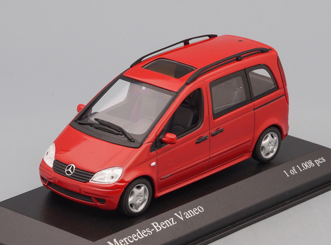 MERCEDES-BENZ Vaneo (2002), red