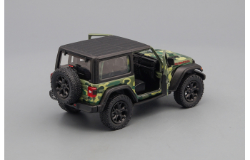 JEEP Wrangler (2018), camouflage green