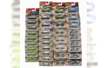 CHEVROLET Set Assortment 72 Cars Pieces / Набор из 72 моделей автомобилей