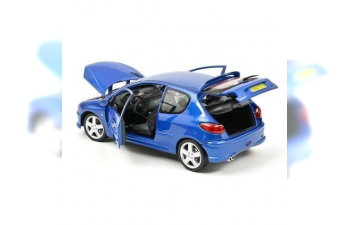 PEUGEOT 206 RC 2003 Blue Recif